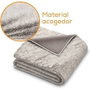 Beurer HD-75 Nordic Manta Eléctrica Gris 130 x 180 cm